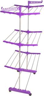 Unizone Steel, Aluminium, Plastic Floor Cloth Dryer Stand - 12 Month Warranty - DV3S Floor Cloth Dryer Stand 900047 - 733