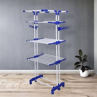 PARASNATH Steel Floor Cloth Dryer Stand kar 3-poll