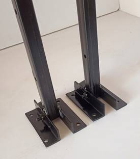 Roborich Steel Wall Cloth Dryer Stand 6T-BLACK-WALL-MOUNT-C0053