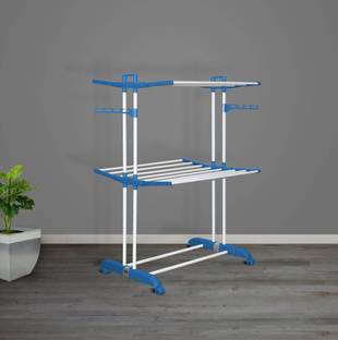 Bathla Steel Floor Cloth Dryer Stand MDTM-BE