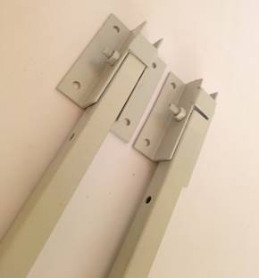 Roborich Steel Wall Cloth Dryer Stand 4T-WHITE-WALL-MOUNT-A0015