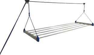 TOPAZ Steel Ceiling Cloth Dryer Stand Cloth Hanging Stand 6 Feet 6 Pipe