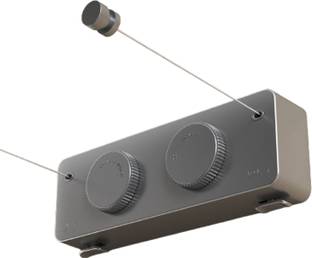 M K SMART SOLUTIONS Retractable Cloth line for Drying Clothes Indoor/Outdoor Plastic Retractable Clothesline