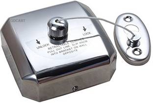 GOCART New Chrome Finish Indoor Laundry String, 2.8 M Feet Stainless Steel Retractable Clothesline