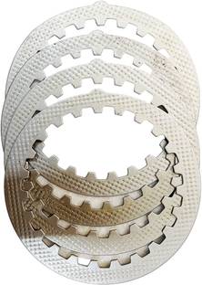 road religion Steel Plate Set compatible with Yamaha RX100 (04 Pieces) Clutch Plate