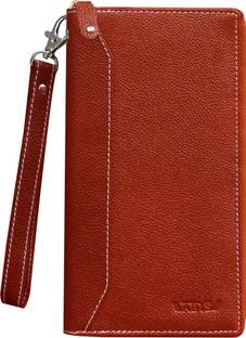 ABYS Genuine Leather Maroon Card Holder||Passport Holder||Mobile Cover||Card Case For Men And Women