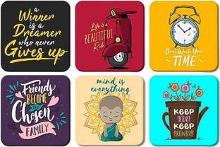 craftinky Square Hardboard Coaster