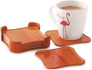 SUNLIFE Square Polypropylene Coaster Set