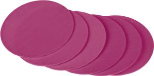 Heart Home Round Reversible Rubber Coaster Set