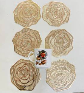 DELHI PVC CORP Round Vinyl Record Coaster
