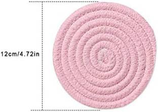 NCS Round Reversible Jute Coaster Set