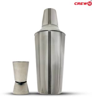CREW4 750 ml Steel Cocktail Shaker