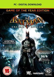 Batman: Arkham Asylum GOTY Game Of The Year Edition