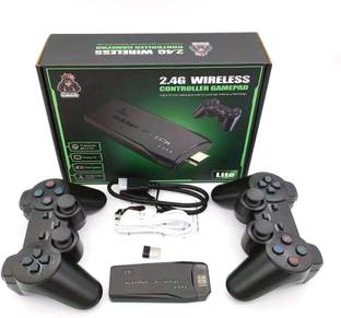 Aoko GameStick 2.4G Wireless Controller 4K HD Console Built-in 10k+ Retro Games Anniversary Edition