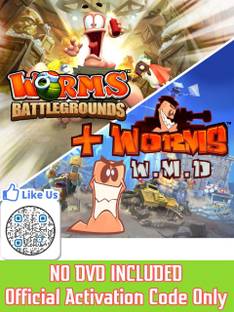 Worms Battlegrounds + Worms W.M.D(2 Game in 1)