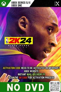 NBA 2K24 BlackMamba-Instant Mail Delivery (ONLY ACTIVATION CODE, NO CD) Complete Edition