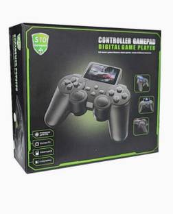S10 Game Console Box: Wireless Gamepad & 520 Games Black Edition
