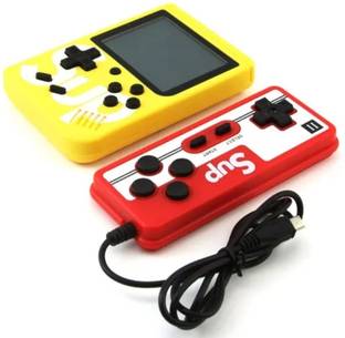 RETRO SUP GAME WITH REMOTE INBUILT 400 GAMES YELLOW (COLOR AS PER AVAILABILITY) Limited Edition