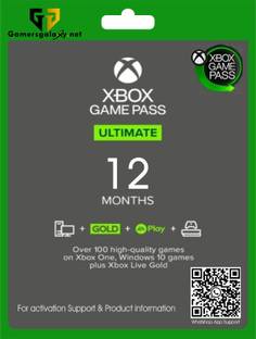 Xbox Game Pass Ultimate: 12 Month – Xbox Series X|S – Xbox One with Game and In Game Credit