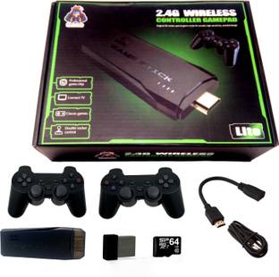 FANSEEKART Wireless Controller Gamepad 2.4g USB Built-in 3000 Classic ConsoleS Limited Edition