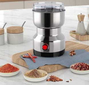 DHARMISHO Electric Dried Spice & Coffee Grinder & Chopper Crusher for Home, Detachable Cup 5 Cups Coffee Maker