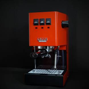 gaggia Classic Evo Orange – Stylish Semi-Automatic Espresso Maker 15 Cups Coffee Maker