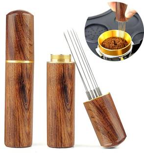 HASTHIP Espresso Coffee Making Natural Wooden Handle Pin Coffee Tamper Personal Coffee Maker