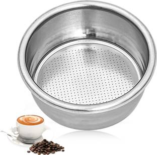 HASTHIP 53mm Portafilter Filter Basket Double Shot Espresso 2 Cups Coffee Maker