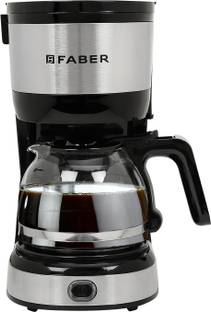 FABER FCM 0.6L SS BK 5 Cups Coffee Maker