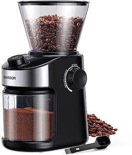 SHARDOR Coffee Grinder Burr Electric, Adjustable Burr Mill with 25 Precise Grind Setting 14 Cups Coffee Maker