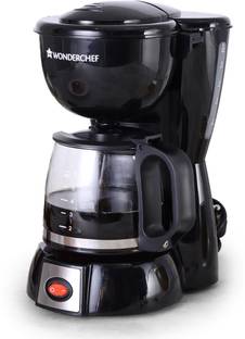 वंडरचेफ Onyx Brew Coffee Machine 6 Cups कॉफी मेकर