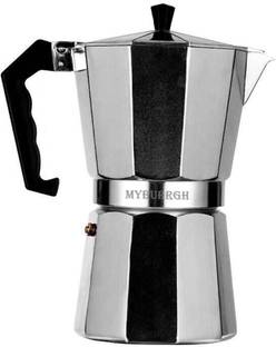 MYBURRGH Italian Style Percolator Coffee Maker, Durable and Premium Grade Aluminium Build 6 Cups Coffee Maker
