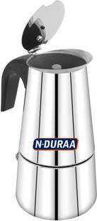 N-duraa 9 Cup Coffee Percolator|Stainless Steel Coffee Maker for Strong Brew 9 Cups Coffee Maker