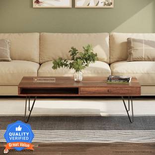 DecorNation Eliza Solid Wood Coffee Table