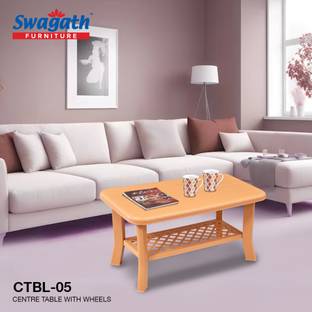 swagath furniture Coffee table For Café, Home, Living room Pack of 1 Plastic Coffee Table