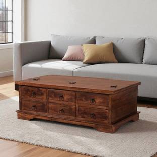 THE ATTIC Sheesham Solid Wood Coffee Table