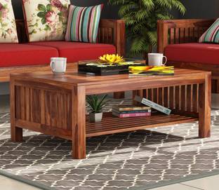 Allie Wood Cuttack Rosewood ( Sheesham ) Solid Wood Coffee Table