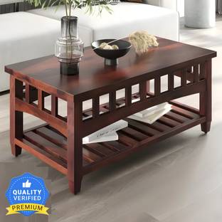Allie Wood Kosmo Sheesham ( Rosewood ) Solid Wood Coffee Table
