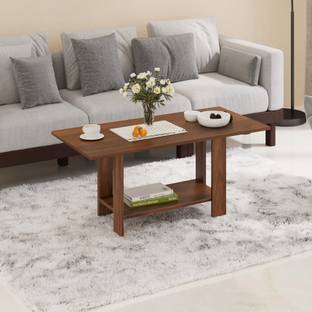 BLUEWUD Osnale Coffee Center Sofa Teapoy Console Table for Sofa set Living Room Home Engineered Wood Coffee Table