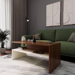 HOMEEASY Stylish Coffee Table with Storage Space-Saving Center Table for Home & Office Engineered Wood Coffee Table