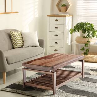 Wakefit Cortado Solid Wood Coffee Table