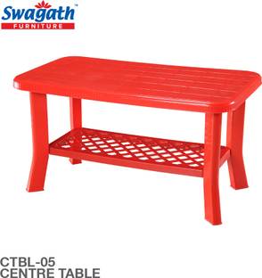 swagath furniture Coffee table For Cafe/Home/Living room Plastic Coffee Table
