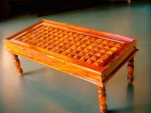 HITESH C=T-D Glass Coffee Table