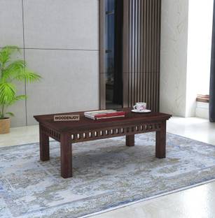 WOODENJOY Sheesham Wood 4-Seater Coffee Table/Centre Table/Tea Table for Home/Livingroom Solid Wood Coffee Table