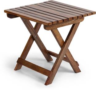 Amaze Shoppee Foldable Wooden Coffee Table for Garden, Balcony, and Outdoor Furniture Solid Wood Coffee Table