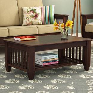 BRIGHTWOOD Furniture Wooden Center Table Tea Table for Living room Furniture Solid Wood Coffee Table