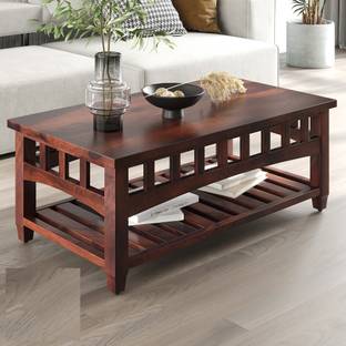 Cherry Wood Rosewood (Sheesham) Solid Wood Coffee Table