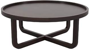 SAVITRIDECOR Sheesham Wood Round Coffee table,Tea Table for living Room , Center Round table Solid Wood Coffee Table
