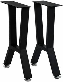 VENTUOS Metal Table Legs 71”Height 45 ”Wide Dining Table Living Room ,H Shape Leg Metal Coffee Table