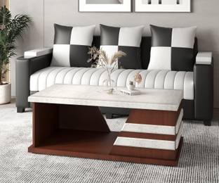 ELTOP Wooden Furniture Engineered Wood Coffee Table
